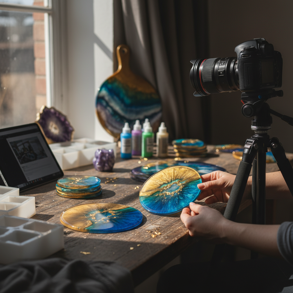 CCUK Resin | Handcrafted Resin Art & 1:1 Coaching